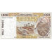 P411Dh Mali - 1000 Francs Year 1998